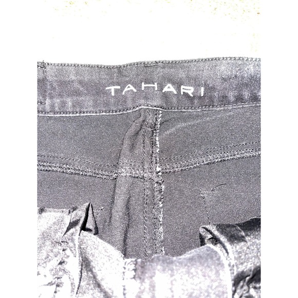 Womens‎ Tahari Skinny Jeans Black Mid Rise Dark Wash Stretch Denim 4/27 - Picture 4 of 5